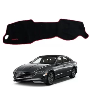Hyundai-Sonata-7d-Dashboard-Mat-For-Protection-and-Heat-Resistance-2021-to-2022 Hyundai Sonata Non- Slip Dashboard Mat Premium Quality