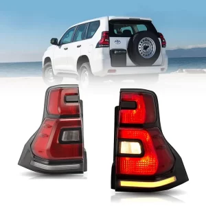 VLAND-TAILLIGHTS-FOR-TOYOTA-PRADO-YAB-PLD-0296-R-3 Toyota Prado Fj150 Back Light OEM Style Model 2018-2022 Pair