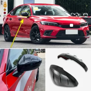 Side Mirror Cover Honda Civic New 2022-2025 Carbon Fiber