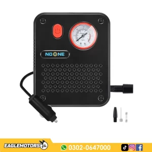 19 Noone Hi-Spec 12V Compact Air Car Bike Tire Compressor Pump Inflator