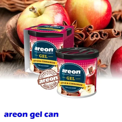 Areon Gel Air Freshner Apple & Cinnamon 80G