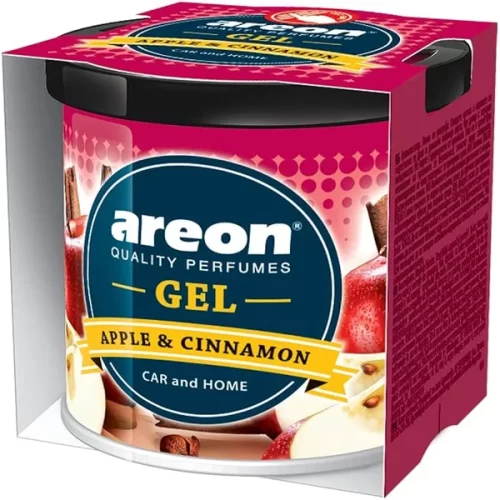 Areon Gel Air Freshner Apple & Cinnamon 80G