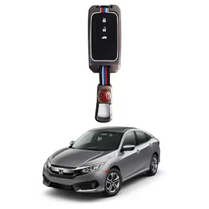 HONDA CIVIC 2016-21 METAL KEY COVER 3 BUTTON
