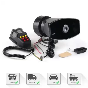 Car Siren 7 Sound 12V 100W