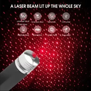 Car Atmosphere Starry Laser Projection Light Universal USB LED