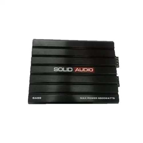 SOLID AUDIO SA59 MAX POWER 6500 WATTS. 4 CHANNEL