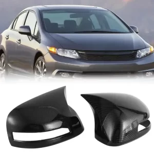 BATMAN SIDE MIRROR COVER [CARBON FIBER] FOR HONDA CIVIC REBIRTH.
