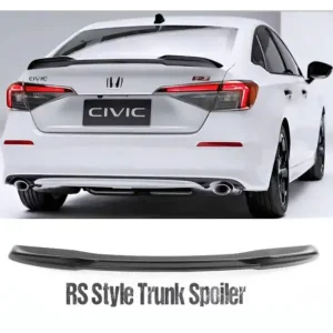 TURBO SPOILER ABS FOR HONDA CIVIC NEW 2022-2025 [NON PAINT]