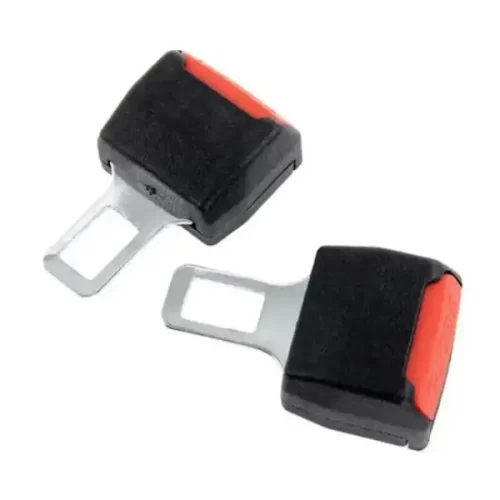 2PCS CAR SEAT BELT CLIP EXTENDER SAFETY SEATBELT LOCK BUCKLE PLUG.