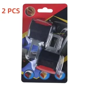 2PCS CAR SEAT BELT CLIP EXTENDER SAFETY SEATBELT LOCK BUCKLE PLUG.