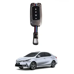 imageGFRV METAL KEY COVER FOR TOYOTA GRANDE.