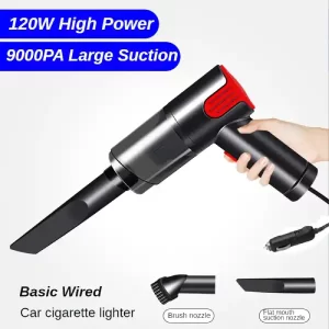 CAR VACCUM CLEANER 12VOLTS RED.JM-6601