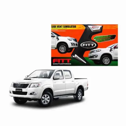 SIDE FENDOR CHROME VENT SIMULATOR COVER FITT.