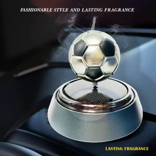 imageNGHTH FOOTBALL SOLAR ROTATING AIR FRESHNER.
