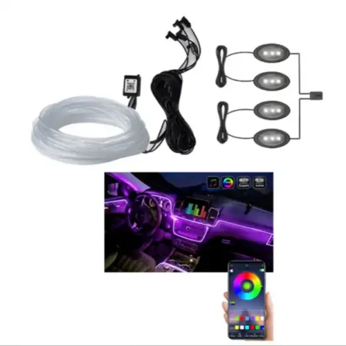 CAR ROOM LED MUSIC LIGHT MULTICOLOR.