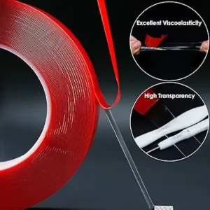HIGH TEMPERATURE RESISTANT AUTOMOBILE TRANSPARENT TAPE