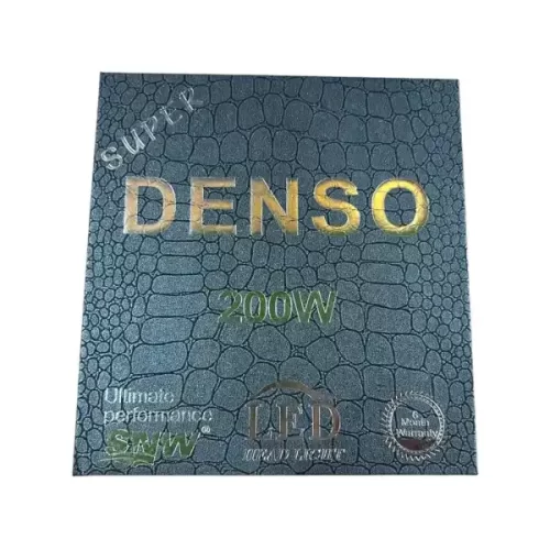 DENSO 200 WATTS LED HID PREMIUM QUALITY |9005|H11|H4 .WARRANTY PRODUCT.