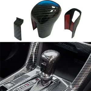 HONDA CIVIC [2016-2021] CARBON FIBER GEAR KNOB COVER.
