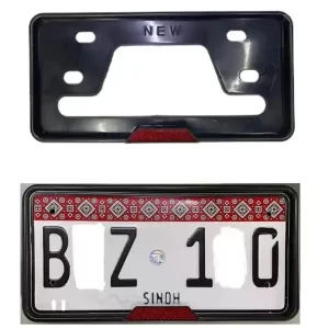 CAR NUMBER PLATE FRAME [PLASTIC].
