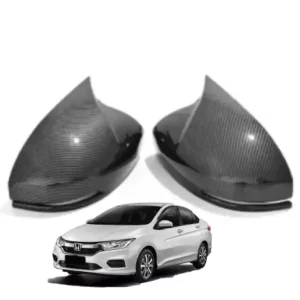 BATMAN SIDE MIRROR COVERS FOR HONDA CITY 2022.[CARBON FIBER].