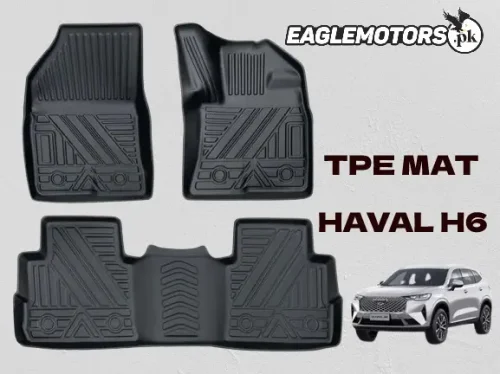 TPE Style PVC Floor Mats for Haval H6 BLACK