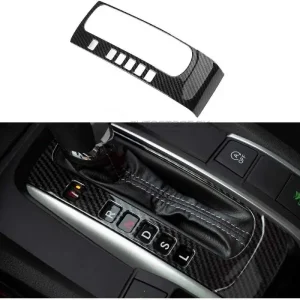 Honda Civic X Gear Panel Carbon Fiber Trim. Civic 2017 to 2021.
